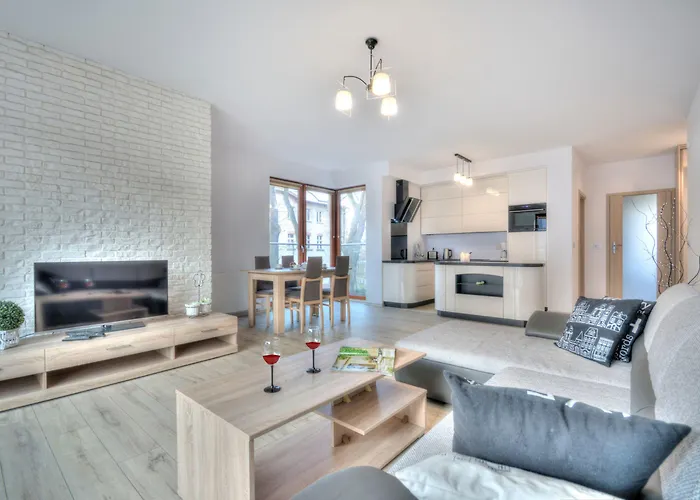 Апартаменты Sopot Premium Stay Kamienny Potok With Parking By Noclegi Renters Сопот